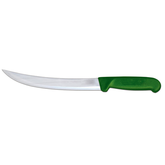 Omcan 12347 10-inch Breaking Knife with Green Polypropylene Handle