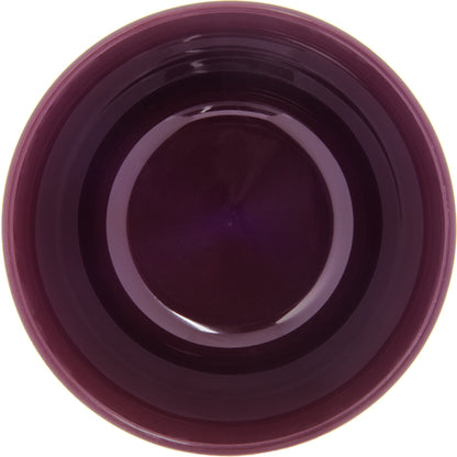 Carlisle DX330061 9 oz Cranberry Urethane Foam Turnbury Insulated Pedestal Based Bowl (48/cs)