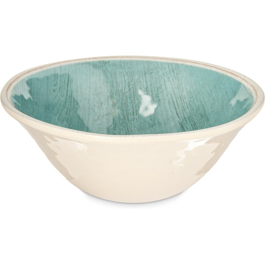 Carlisle 6401315 27 oz Aqua Grove Melamine Ice Cream Bowl