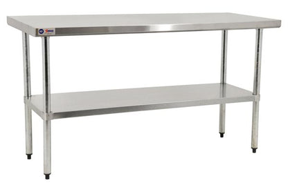 Omcan 17581 Elite Series 24" x 60" Stainless Steel Worktable