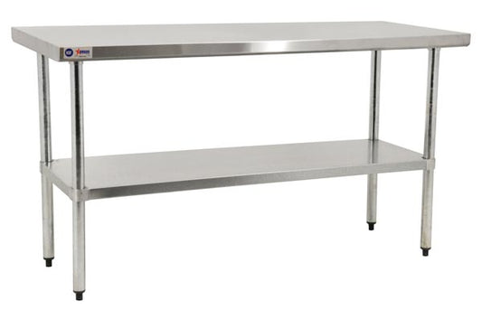 Omcan 17581 Elite Series 24" x 60" Stainless Steel Worktable