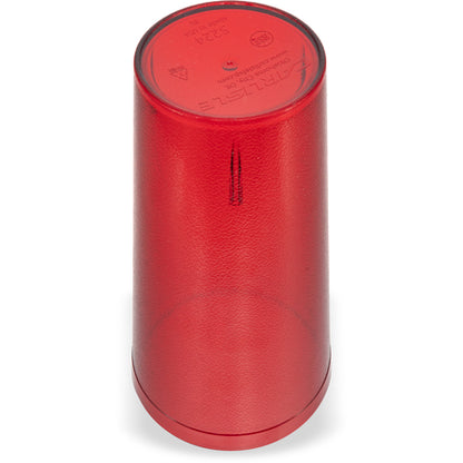 Carlisle 522410 24 oz Ruby SAN Stackable Plastic Tumbler