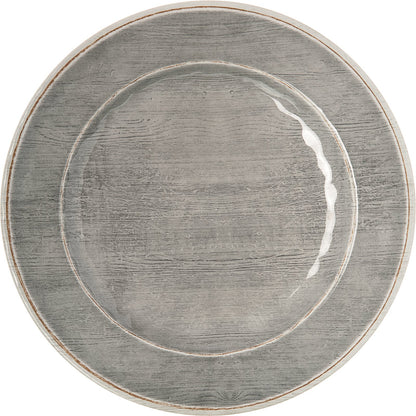 Carlisle 6400118 11" Smoke Grove Melamine Dinner Plate