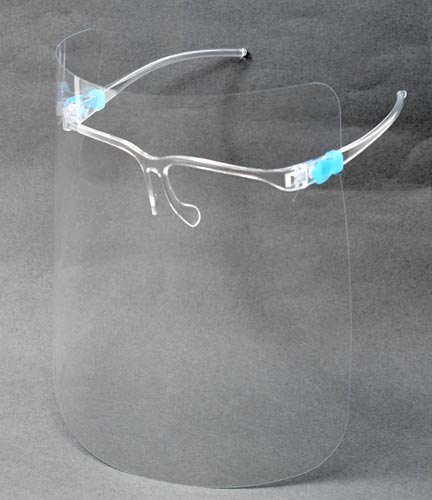 Omcan 46700 Disposable Face Shield Cover with Glasses Frame