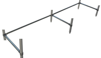 Omcan 39388 Galvanized Leg Brace for 30" x 96" Worktable