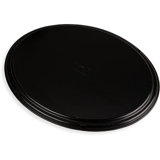 Carlisle 2700GR2004 27" x 22" Black Oval Griptite 2 Tray