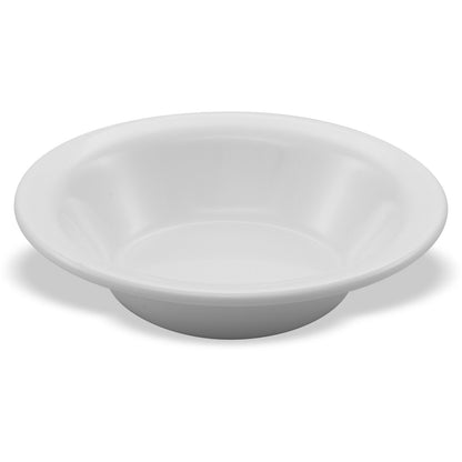 Carlisle KL80002 5 oz White Kingline Melamine Rimmed Fruit Bowl