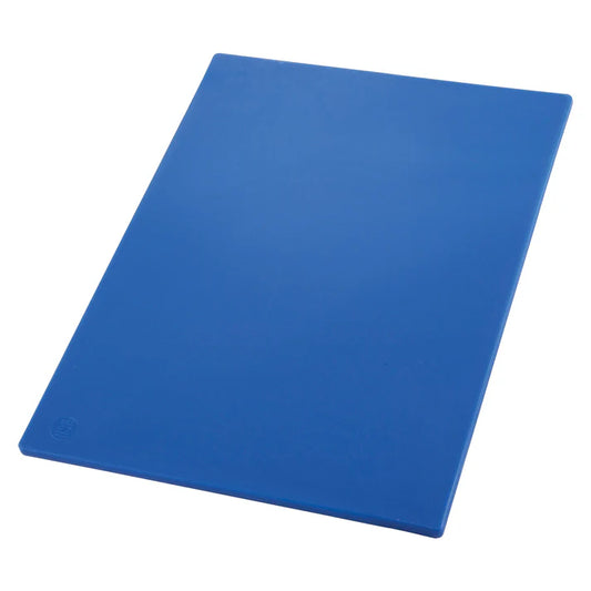 Winco CBBU-1520 15" x 20" x 1/2" Blue Cutting Board