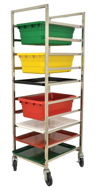 Omcan 27542 10-Tier Stainless Steel Lug Rack