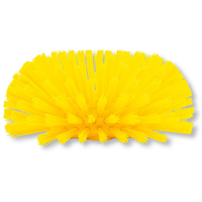 Carlisle 40041EC04 5-1/4" X 7-1/2" Yellow Sparta Spectrum Tank & Kettle Brush
