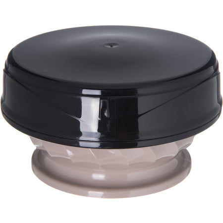 Carlisle DX3353IL03 5.25" x 1.45" Black DuraTherm Insulated Soup Bowl Lid Cover