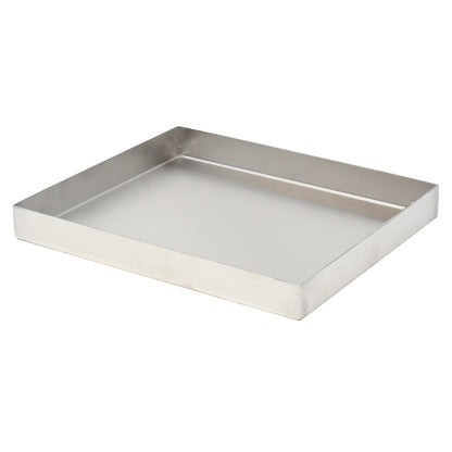 Omcan 43227 10" x 15" x 2" Stainless Steel Pan