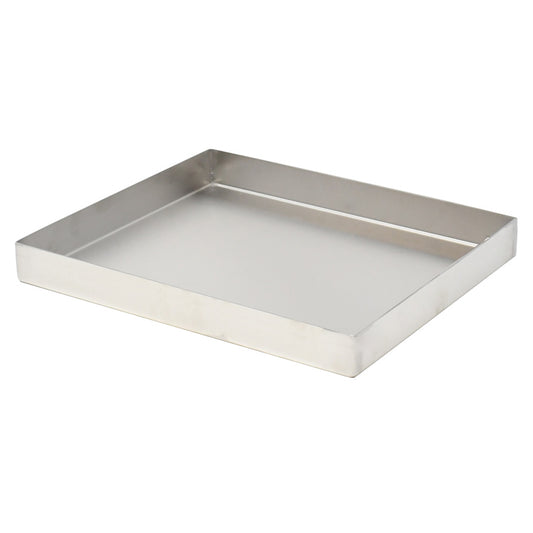 Omcan 43227 10" x 15" x 2" Stainless Steel Pan