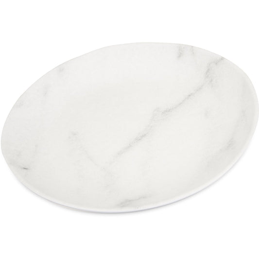 Carlisle 5310737 10.5" Marble Ridge Melamine Dinner Plate