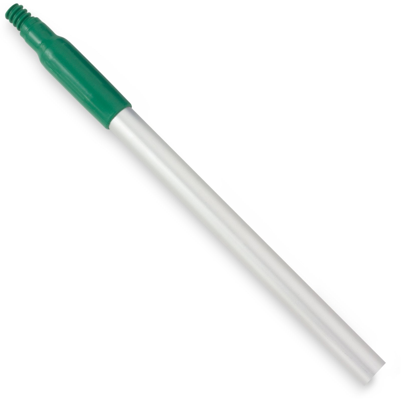 Carlisle 40216EC09 48" Green Natural Aluminum Handle with Color-Coded Tip and Hang Up Cap
