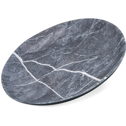 Carlisle 5310672 9" Soapstone Ridge Melamine Salad Plate