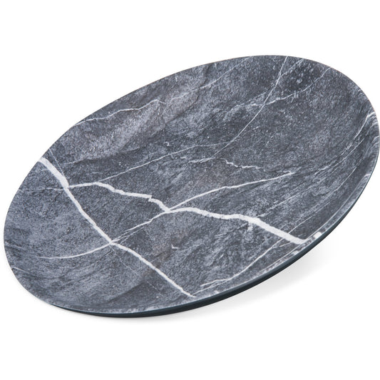 Carlisle 5310672 9" Soapstone Ridge Melamine Salad Plate