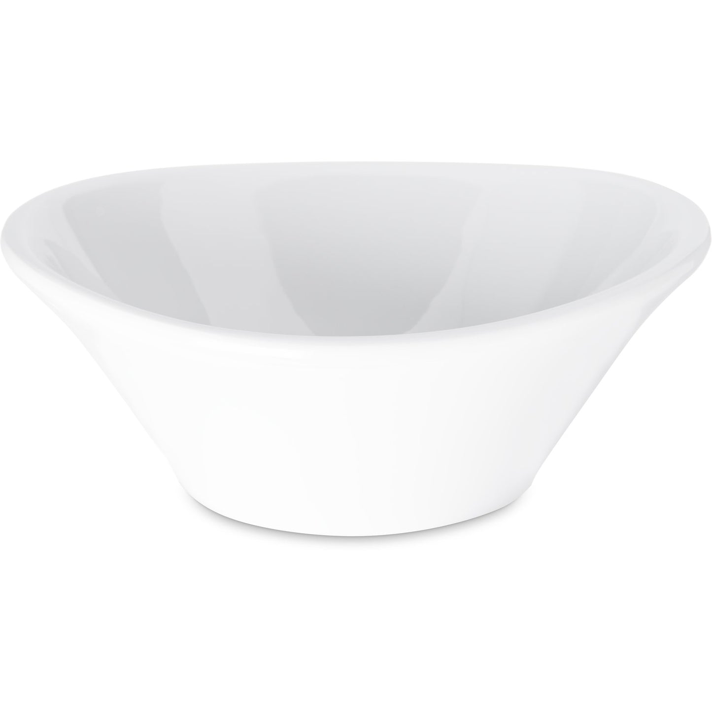 Carlisle 5300602 12 oz White Stadia Melamine Bowl