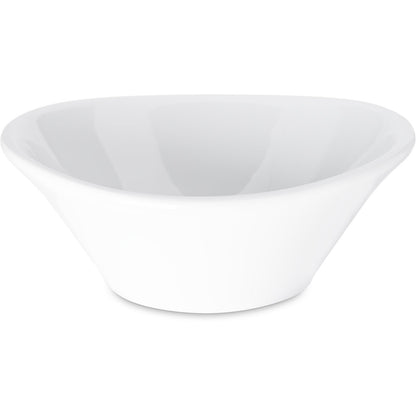 Carlisle 5300602 12 oz White Stadia Melamine Bowl