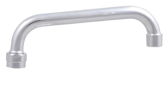 BK Resources EVO-SPT-8 8" Stainless Steel Evolution Series Swing Spout, 2.0 GPM Flow Rate