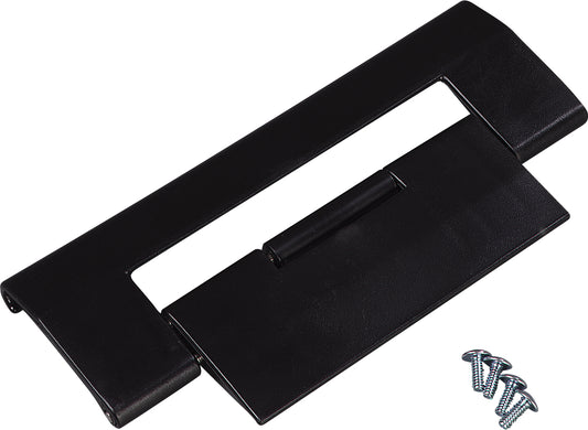 Carlisle XT2550LA03 Black Cateraide Latch Assembly with Screws for XT2500, XT5000 and XT1000