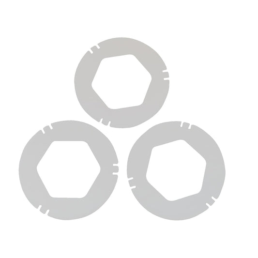San Jamar XC2422XL Extra Large White Replacement Gasket for C2410 (#4)
