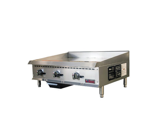 Ikon ITG-36 36" Gas Countertop Thermostat Griddle