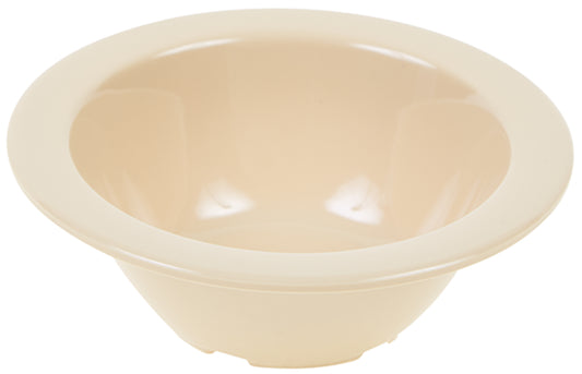 Winco MMB-5 5 oz. Tan Melamine Fruit Bowls