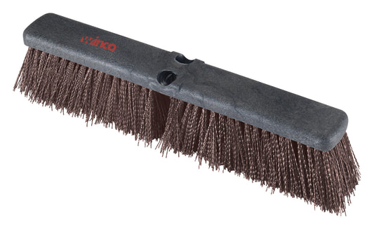 Winco BRFC-18B Brown Bristles Floor Sweep Head (Only)