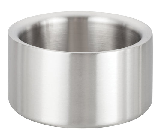 Winco DWCC-5 5" Solid Double-Wall Wine Coaster, Satin Finish