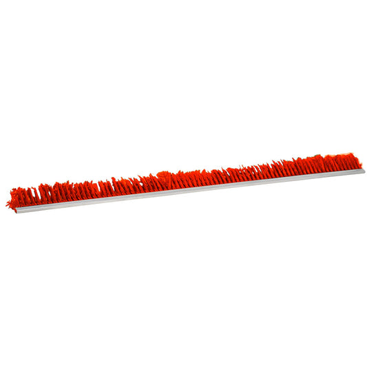 Omcan 10802 2" x 30" Red Parsley Runner with Clip