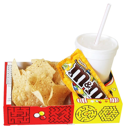 Winco 47001 Benchmark Combo Serving Trays - QTY 250 trays/pack