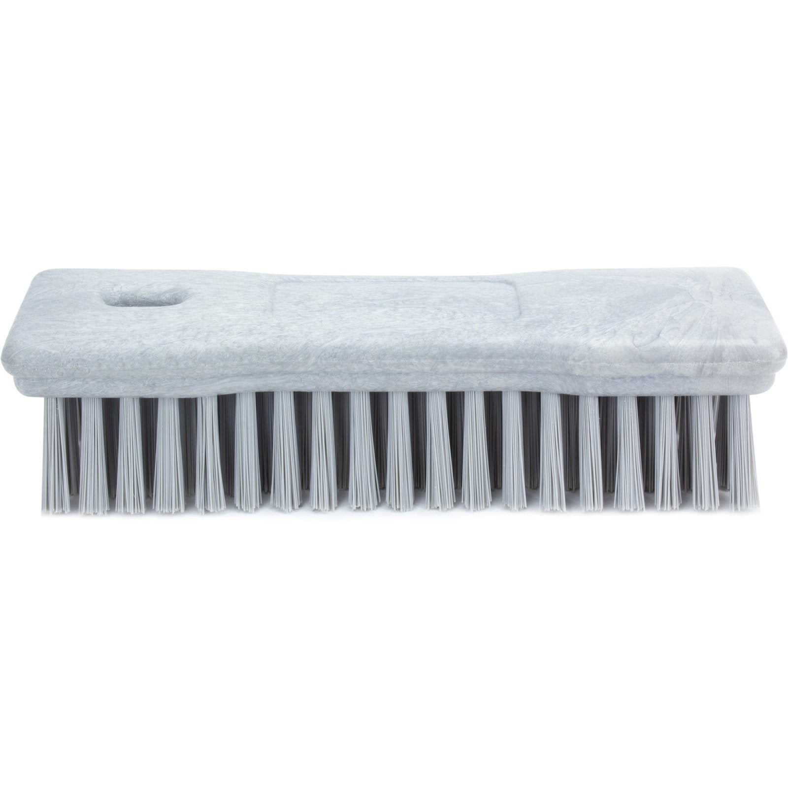 Carlisle 42024EC23 8" Gray Comfort Grip Hand Scrub Brush