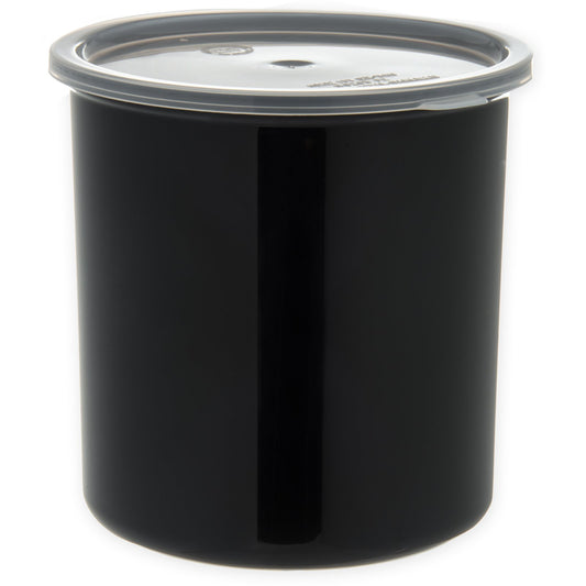 Carlisle 030203 2.7 Qt Black Classic Crock with Lid