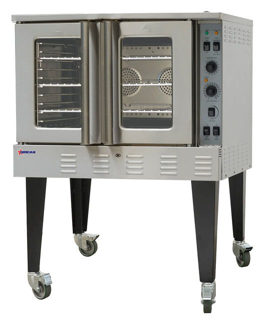 Omcan 47750 Full Size Gas Single Deck Convection Oven
