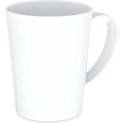Carlisle 4306802 12 oz White Tritan Mug