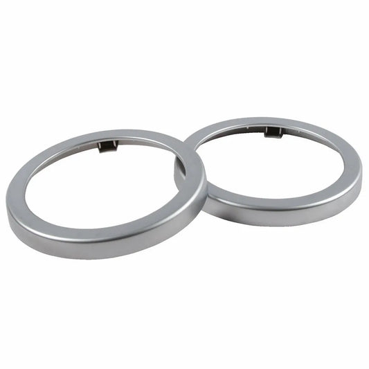 San Jamar C24XC Chrome EZ-Fit Metal Finish Rings for C2410 (2/pk)
