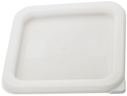Winco PECC-S White Polyethylene Cover for 2Qt/4Qt Food Containers