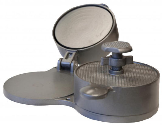 Omcan 26088 Double Cast Aluminum Hamburger Patty Press