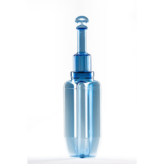 San Jamar RCU128V2 128 oz Blue Rapi-Kool Plus