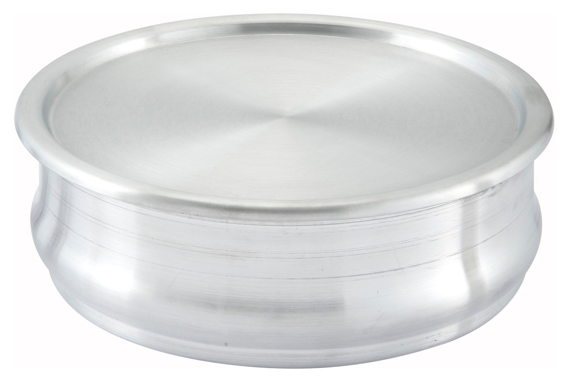 Winco ALDP-96 96 oz. Aluminum Stackable Dough Pan