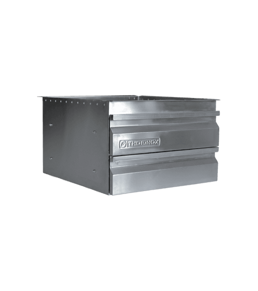 Thorinox TDRD-3018-SS 18" Double Stainless Steel Wide Double Drawer for 30" Deep Table