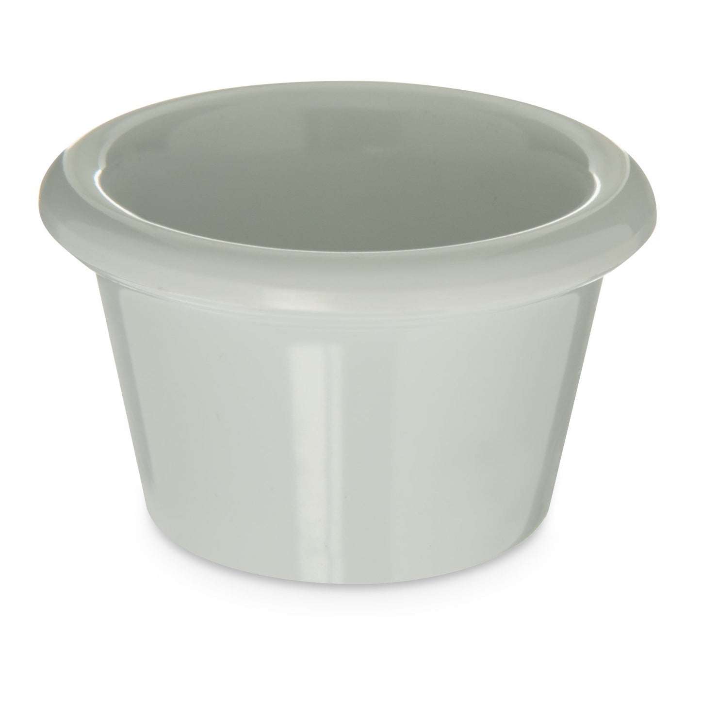 Carlisle S27502 1.5 oz White Melamine Smooth Ramekin