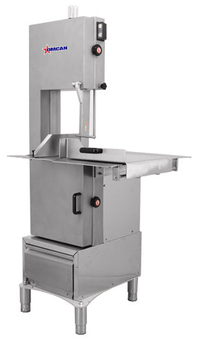 Omcan 46787 All Stainless Steel Floor Band Saw with 95" Blade Length and 2.95 HP Motor