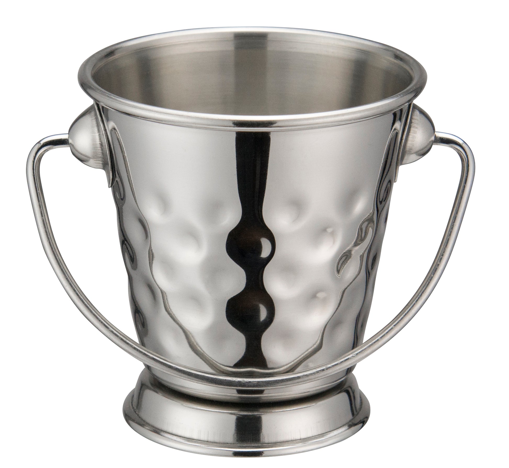 Winco DDSA-101S 3" Stainless Steel Hammered Mini Pail