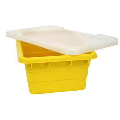 Omcan 10940 Yellow Meat Lug Tote Box