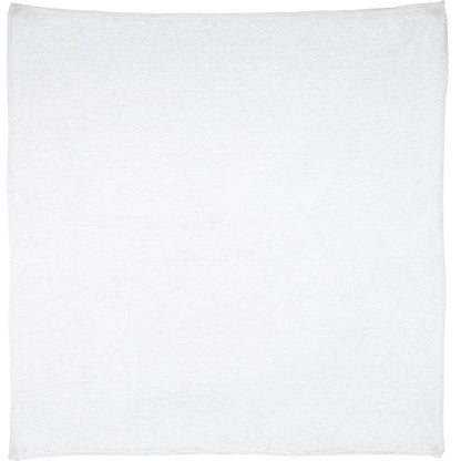 Carlisle 3633402 16" x 16" White Terry Microfiber Cleaning Cloth