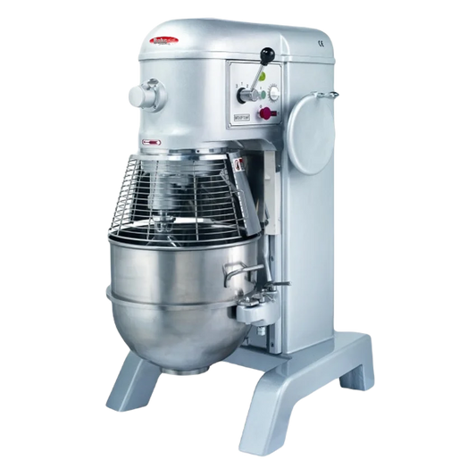BakeMax BMPM60B 60 Quart Electric Floor Model Heavy Duty Planetary Mixer