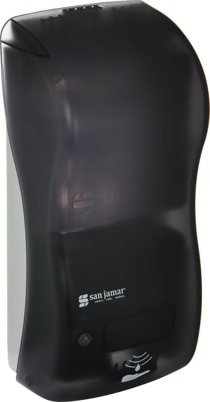 San Jamar DXPSH900TBK 900 ml Black Hybrid Electronic Soap Dispenser