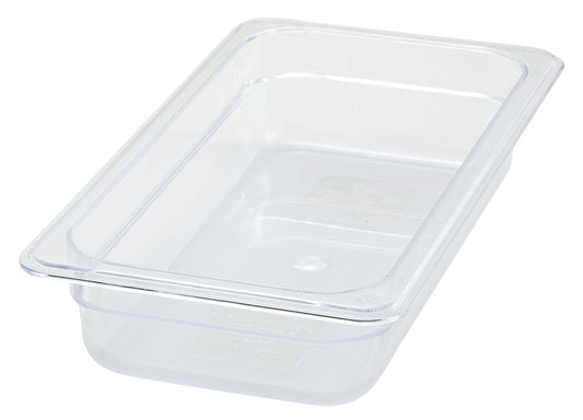 Winco SP7302 1/3 Size Polycarbonate Food Pan, 2-1/2" Deep